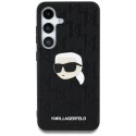 Karl Lagerfeld nakładka HC PU Monogram K. Head Pin do Samsung Galaxy S25 czarna