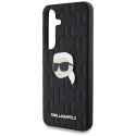 Karl Lagerfeld nakładka HC PU Monogram K. Head Pin do Samsung Galaxy S25 czarna