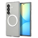 Spigen nakładka AirSkin MagSafe do Samsung Galaxy Z Fold 7 przezroczysta biała