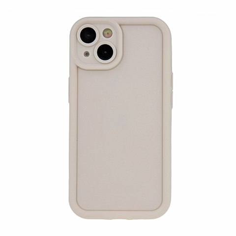 Nakładka Rim TPU do Xiaomi Redmi 14C 4G/ 14C 5G / Redmi A4 / POCO C75 beżowa