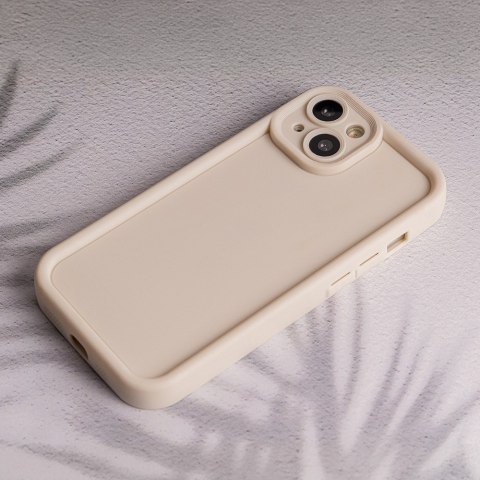 Nakładka Rim TPU do Xiaomi Redmi 14C 4G/ 14C 5G / Redmi A4 / POCO C75 beżowa