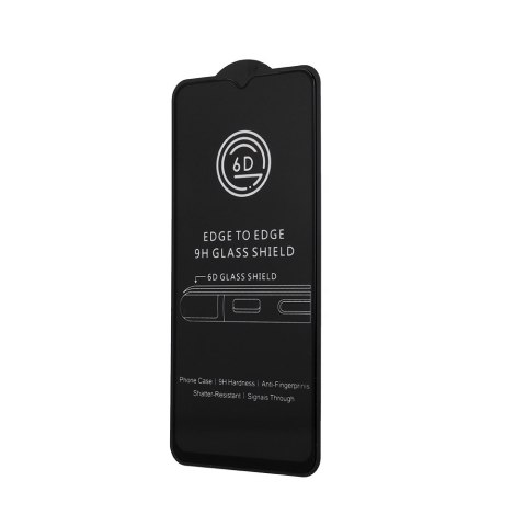 Szkło hartowane 6D do Samsung Galaxy S22 Plus / S23 Plus czarna ramka kompatybilne z fingerprint