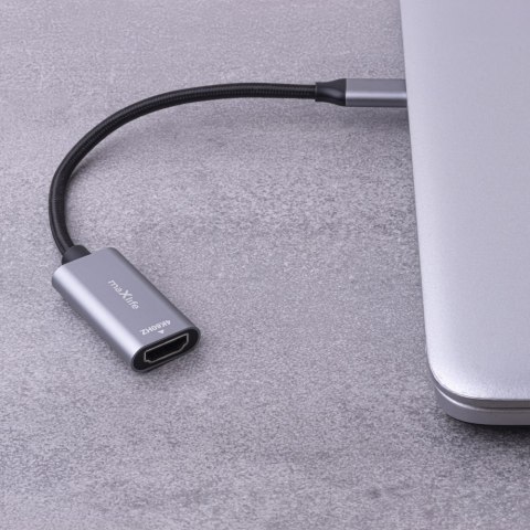 Maxlife adapter MXHC-01 HDMI - USB-C 4K 60HZ czarny