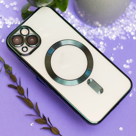 Nakładka Color Chrome Mag do Samsung Galaxy A56 5G zielona