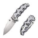 Nóż składany Civivi Natterjack White / Black G10, Satin 14C28N (C24028-3)