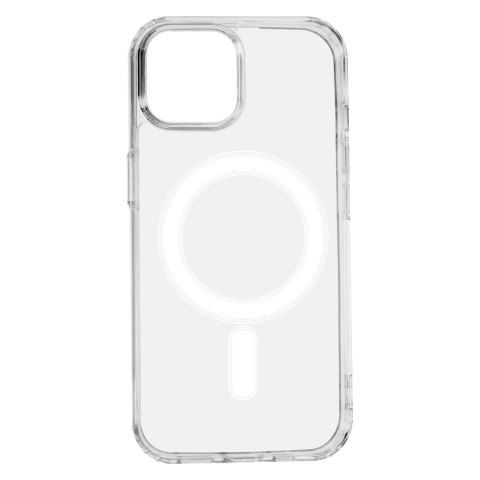 Nakładka Anti Shock 1,5 mm Mag do iPhone 15 6,1" transparentna big hole