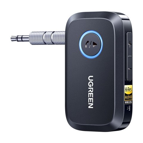 Adapter / odbiornik Bluetooth 6.0 Ugreen BT509, USB-C, LDAC (czarny)