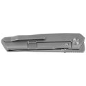 Nóż składany Bestech VK-Kuze Grey Titanium, Satin MagnaCut by Vulpex Knives (BT2504A)
