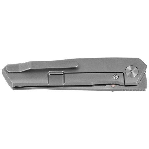 Nóż składany Bestech VK-Kuze Grey Titanium, Satin MagnaCut by Vulpex Knives (BT2504A)
