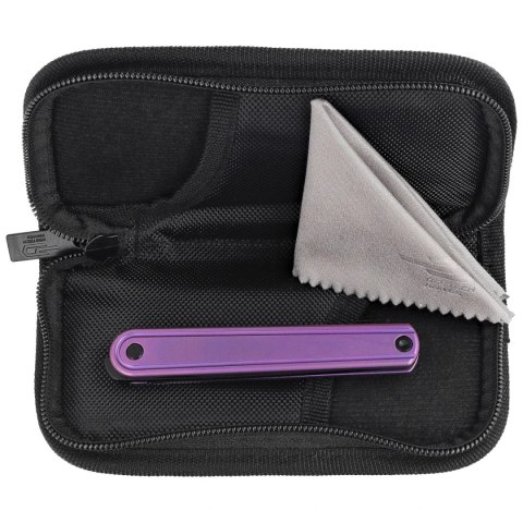 Nóż składany Bestech Ink Purple Titanium, Black PVD MagnaCut by Denis Simonutti (BT2502C)