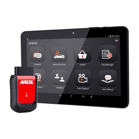 Profesjonalny samochodowy skaner diagnostyczny OBD2 Ancel X6