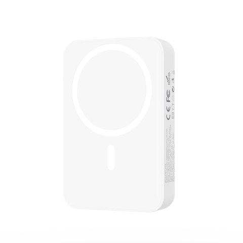 BWOO Power bank magnetyczny 20W 10000 mAh biały