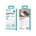 BWOO Power bank magnetyczny 20W 10000 mAh biały