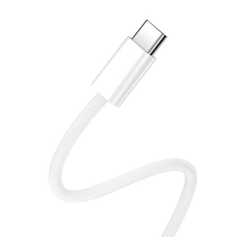 BWOO kabel USB-C - USB-C 1m 60W do iPhone 15 BO-X284 biały