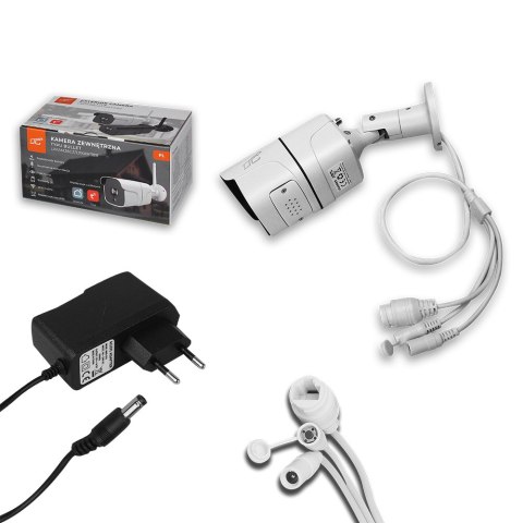 Kamera zewnętrzna WiFi IP66 4MP LTC IR LED microSD Tuya