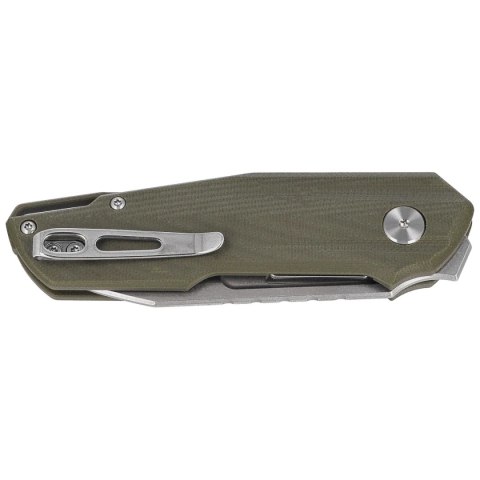 Nóż składany Bestech Toddler OD Green G10, Satin / Stonewashed 14C28N by Maciej Torbé (BG64B)