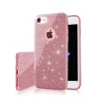Nakładka Glitter 3w1 do iPhone 15 6,1" różowa