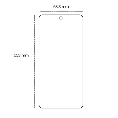 Szkło hartowane 2,5D do Oppo Reno 8T 4G / 8 / 8z