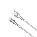 Forever kabel Sleek USB - Lightning 1,0 m 2,4A biały