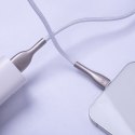 Forever kabel Sleek USB - Lightning 1,0 m 2,4A biały