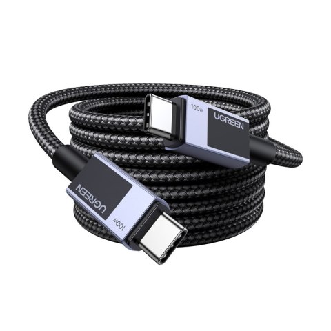 Kabel USB-C do USB-C Ugreen L512, Power Delivery, 5A, 1m, 480Mbps (gwiezdna szarość)