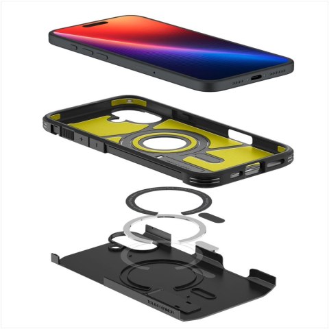 Spigen nakładka Tough Armor Mag MagSafe do iPhone 16 6,1" czarna