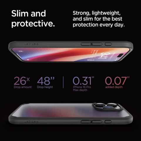 Spigen nakładka Ultra Hybrid do iPhone 16 Pro Max 6,9" frost black