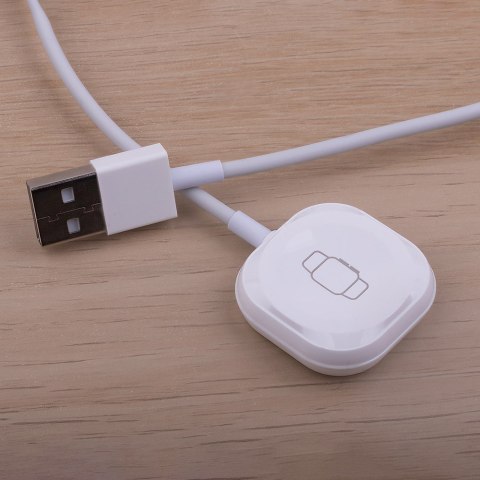 Forever ładowarka bezprzewodowa do AppleWatch MASM-100 3W biała