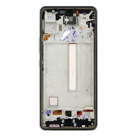 LCD + Panel Dotykowy Samsung Galaxy A53 5G A536 GH82-28024A GH82-28025A czarny z ramką oryginał