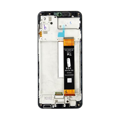 LCD + Panel Dotykowy Samsung Galaxy M23 M236 GH82-28487A GH82-28488A czarny z ramką oryginał