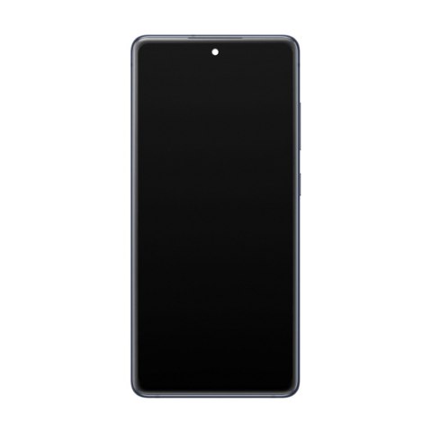 LCD + Panel Dotykowy Samsung Galaxy S20 FE 5G G781 GH82-24214A GH82-24215A niebieski z ramką oryginał