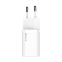 Baseus ładowarka sieciowa Super Si PD 30W 1x USB-C biała