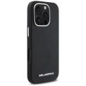 Karl Lagerfeld nakładka Hardcase MagSafe FW Saffiano Metal Logo do iPhone 16 Pro 6,3" Czarna