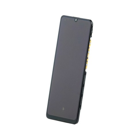 LCD + Panel Dotykowy Samsung A32 4G A325 GH82-25579A GH82-25566A czarny z ramką oryginał