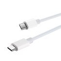 Maxlife kabel MXUC-05 USB-C - USB-C 2,0 m 100W biały