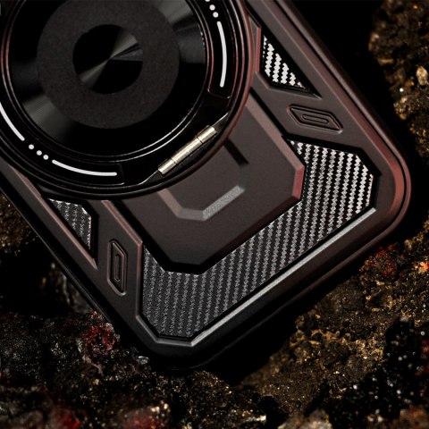 Nakładka Defender Armor Mag do iPhone 16 Pro 6,3" czarna