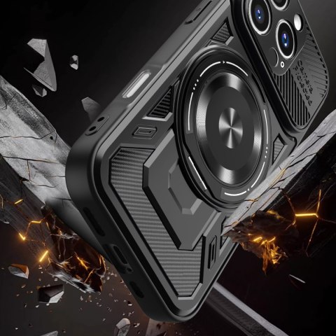 Nakładka Defender Armor Mag do iPhone 17 Pro Max 6,9" czarna