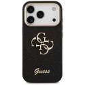 Guess nakładka Fixed Glitter Big 4G Metal Frame do iPhone 17 Pro czarna