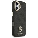 Guess nakładka 4G Strass Logo & Big Strap Metal Buttons MagSafe do iPhone 17 czarna