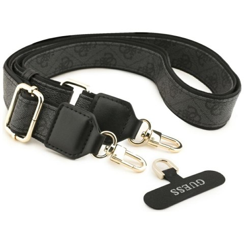 Guess nakładka 4G Strass Logo & Big Strap Metal Buttons MagSafe do iPhone 17 czarna