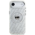 Karl Lagerfeld nakładka IML Karl Head Logo MagSafe do iPhone Air szara