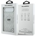Karl Lagerfeld nakładka IML Karl Head Logo MagSafe do iPhone Air szara