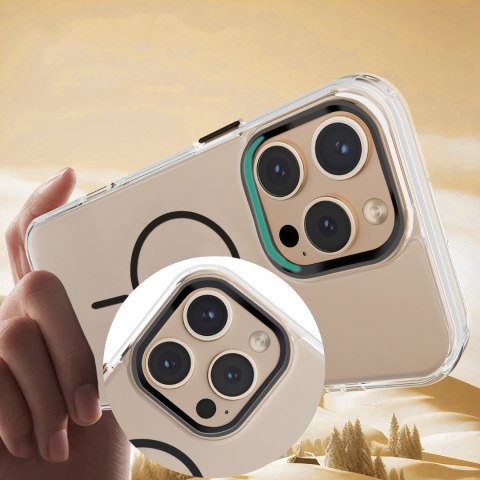 Nakładka Clear Thin Mag do iPhone 17 6,3" czarna