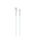 Devia kabel Kintone EC144 USB - MicroUSB 1,0 m 2,1A biały