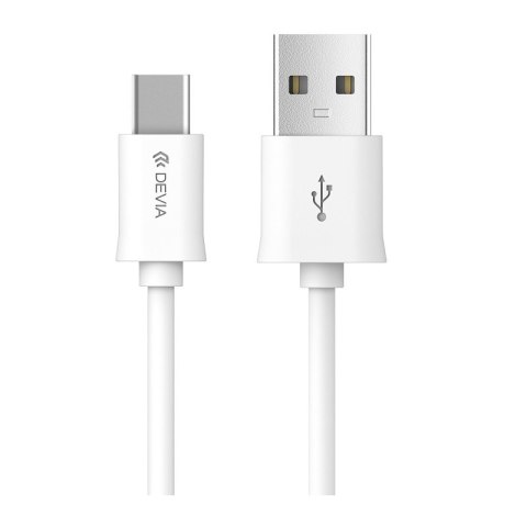 Devia kabel Smart EC066 USB - USB-C 2,0 m 2,1A biały