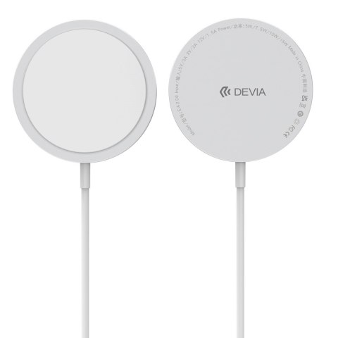 Devia ładowarka indukcyjna Smart magnetyczna 15W biała