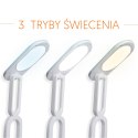 Lampka biurkowa LED składana, 3000/4500/6000K, 1200mAh, niebieska, LTC