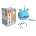 Lampka nocna LED miś 3W, 3000/4500/6000K, regulowana, 1200mAh, niebieska, LTC