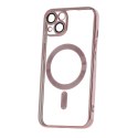 Nakładka Color Chrome Mag do Samsung Galaxy A17 4G / A17 5G / A18 5G różowo-złota