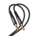 XO kabel audio NB-R175A jack 3,5mm - jack 3,5mm 1,0 m czarny